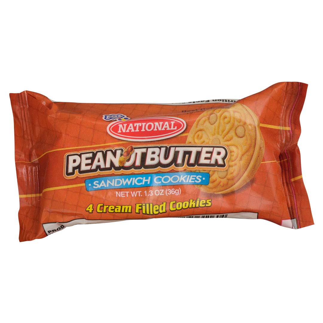 National Peanut Butter Sandwich Cookies 36g Exotic Express