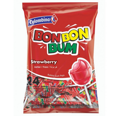 Colombina Bon Bon Bum Assorted Pack of 24