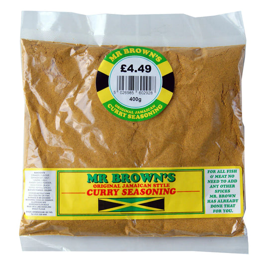 Mr Brown's Original Jamaican Curry Seasoning - 400g