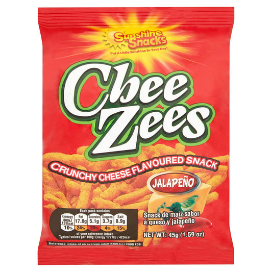 Sunshine Snacks Cheezees Jalapeño 45g