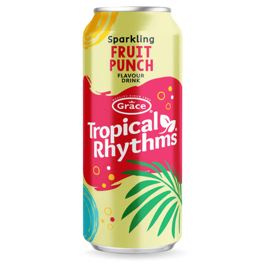 Grace Tropical Rhythms Sparkling Fruit Punch Drink 330ml