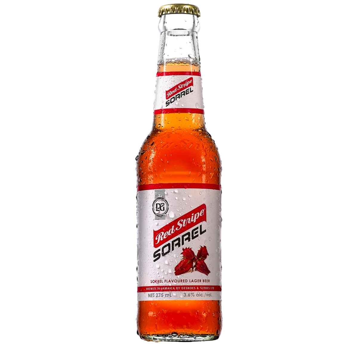 DG Red Stripe Sorrel Beer 275ml