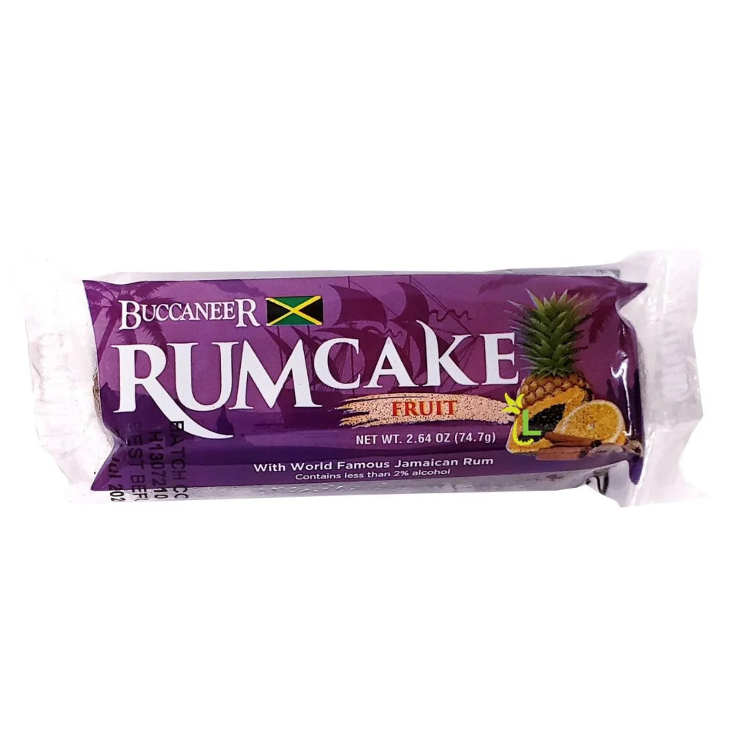 Buccaneer Rum Cake Fruit 74g