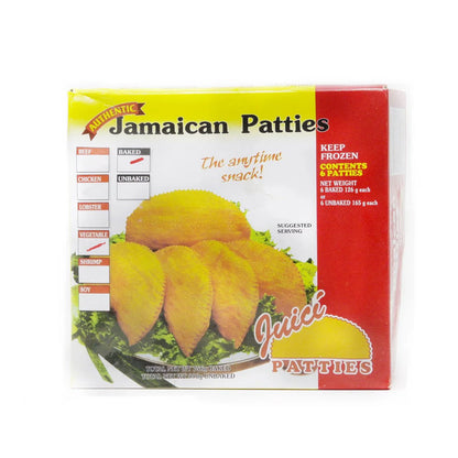 Juici Patties Pack Of 6 Jamaican Imported 990g