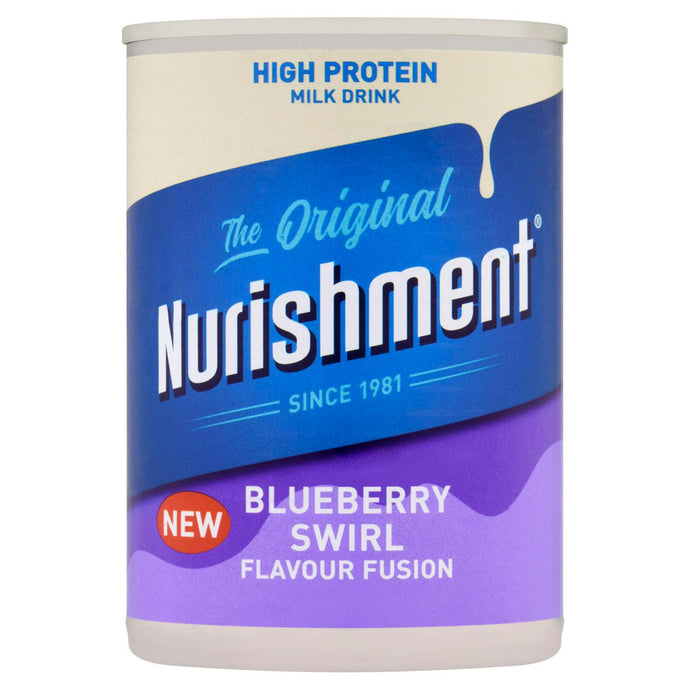 Nurishment Blueberry Swirl Flavour Fusion Milk Drink 400g