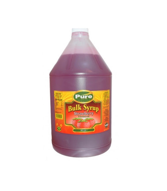 Pure Bulk Strawberry Syrup 3.8L