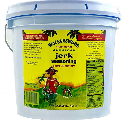 Walkerswood or Home from Home Jerk Seasoning Hot & Spicy 4.2kg