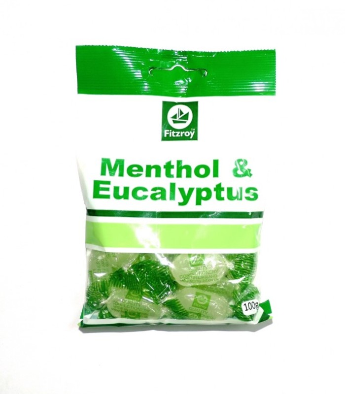 Fitzroy Candy Menthol & Eucalyptus 100g