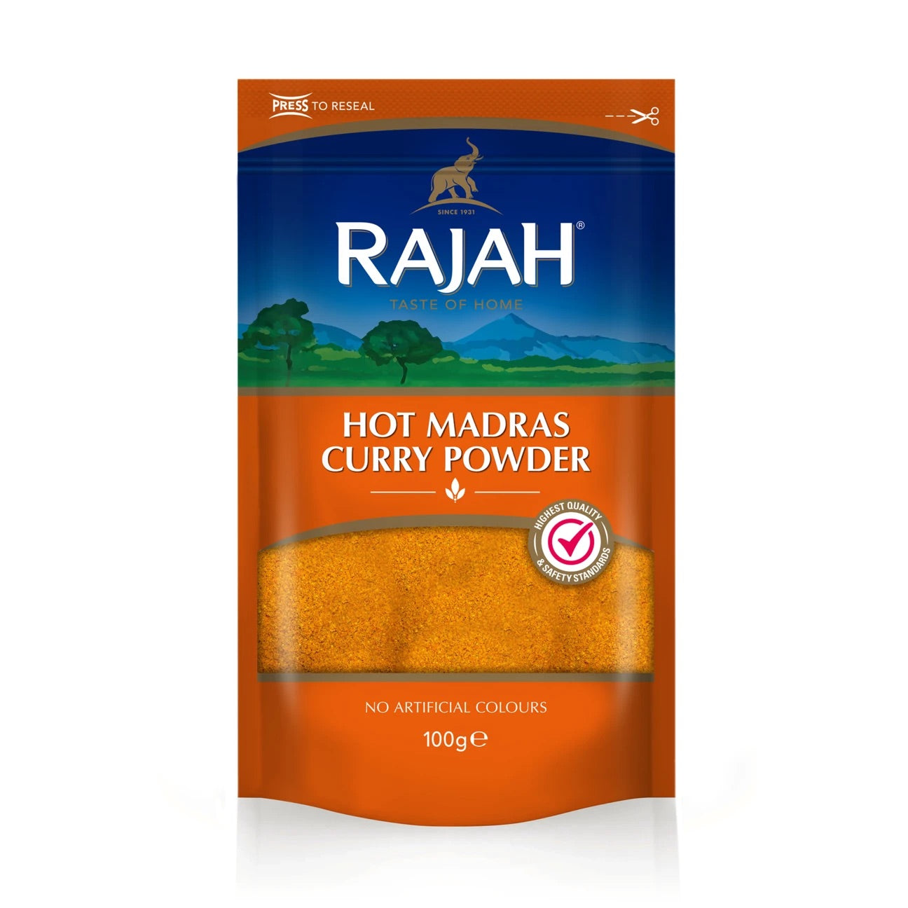 Rajah Hot Madras Curry Powder 100g