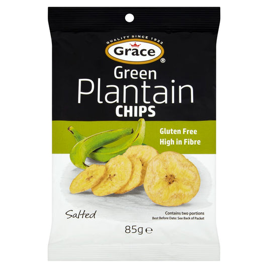 Grace Green Plantain Chips 85g