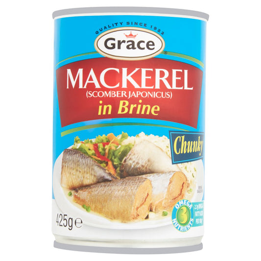 Grace Mackerel in Brine 425g