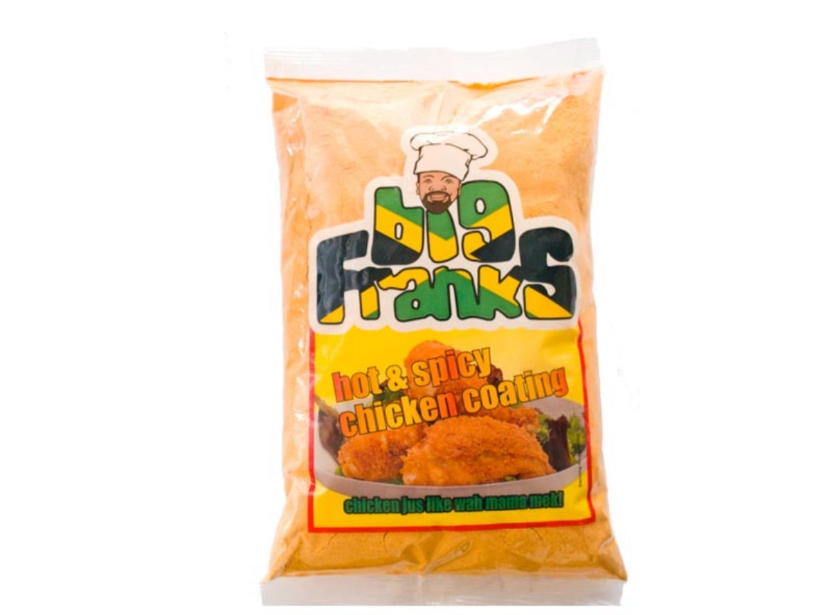 Big Franks Hot & Spicy Chicken Coating 250g