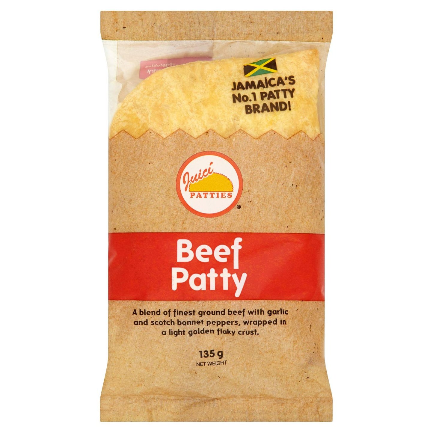 Chilled Juici Patties Beef Patty 135g