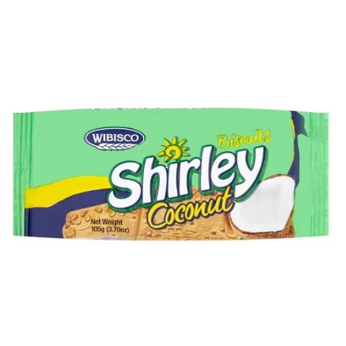 Wibisco Shirley Biscuits Coconut 105g