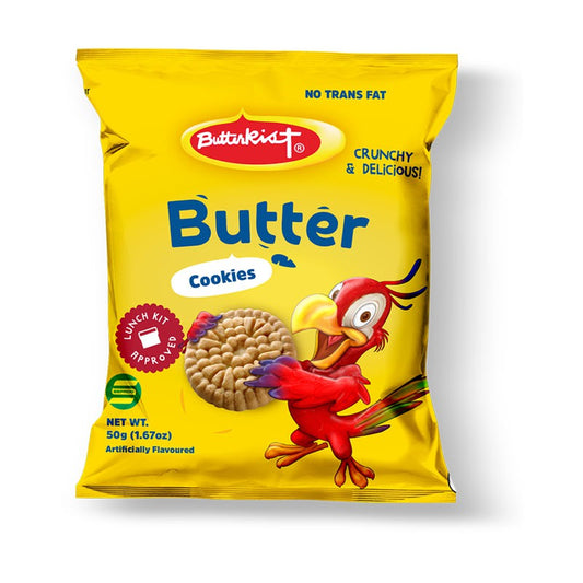 2 FOR £1 - Butterkist Butter Cookies 50g