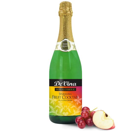 DeVina Sparkling Fruit Cocktail Non-Alcoholic Drink 750ml